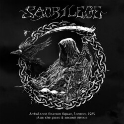 Sacrilege Ambulance Station Squat London 1985 / 1St & 2Nd Demos (Clear/Black Splatter Vinyl) Vinyl LP