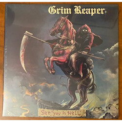 Grim Reaper See You In Hell GREY VINYL LP