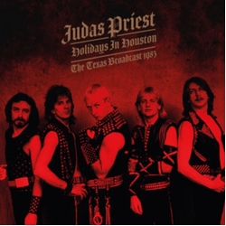 Judas Priest Holidays In Houston CLEAR & BLACK SPLATTER VINYL LP