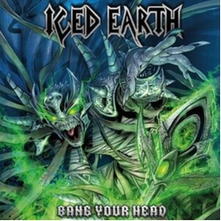 Iced Earth Bang Your Head VINYL 2 LP BLUE