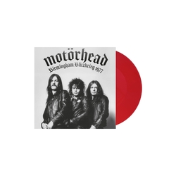 Motorhead Birmingham Blitzkrieg 1977 VINYL RED W BLACK SPLATTER 2 LP