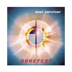 Gorefest Soul Survivor (Blue W/ White/Black Splatter/140G) Vinyl LP