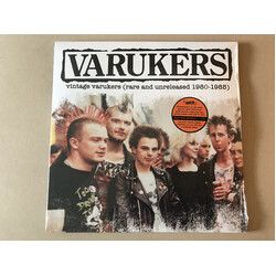 Varukers Vintage Varukers (Rare & Unreleased 1980-1985) Vinyl LP