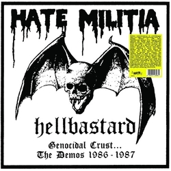 Hellbastard Genocidal Crust: The Demos 1986-1987 2 VINYL LP