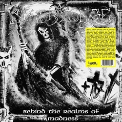 Sacrilege Behind The Realms Of Madness ORANGE VINYL LP