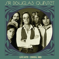 Sir Douglas Quintet Live Hits Gçô Zurich 1985 CLEAR GREEN VINYL LP