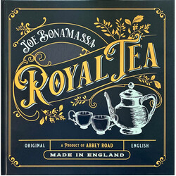 Joe Bonamassa Royal Tea (2 LP/Cd/Shiny Gold Vinyl/Artbook/Import) Vinyl LP
