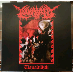 Tzompantli Tlazcaltiliztli LIMITED BLOOD RED INSIDE ULTRA CLEAR W SILVER WHITE BLACK SPLATTER VINYL LP