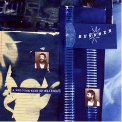 Runnner Welcome Kind Of Weakness CLARITIN BLUE VINYL LP