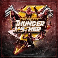 Thundermother Live'N'Alive VINYL YELLOW 2 LP