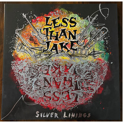 Less Than Jake Silver Linings VINYL 2 LP