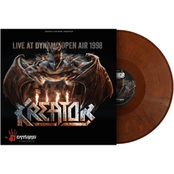 Kreator Live At Dynamo Open Air 1998 BROWN ORANGE MARBLED VINYL LP