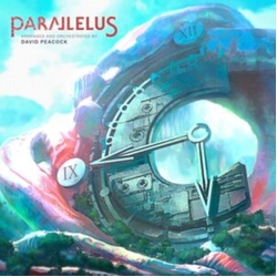 David Peacock Parallelus ORANGE PINK CYAN & WHITE HALF SPLATTER VINYL LP
