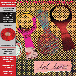 Hot Tuna Phosphorescent Rat (Red Swirl Colored Vinyl/Gatefold/Limited) Vinyl LP