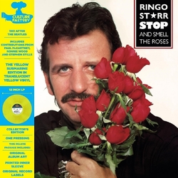 Ringo Starr Stop & Smell The Roses: Yellow Submarine Edition YELLOW VINYL LP