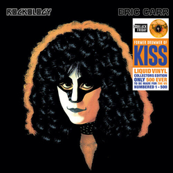 Eric From Kiss Carr Rockology LIQUID ORANGE VINYL NUMBERED EDITION COLLECTORS EDITION RSD LP