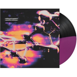 Calling All Captains EMOTION SICKNESS HALF BLACK HALF PURPLE VINYL LP
