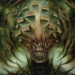 Horrendous Idol CAMOUFLAGE CRYSTAL CLEAR TRANSPARENT GREEN & BLACK MARBLED VINYL LP