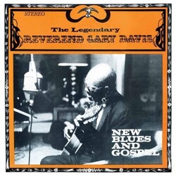 Reverend Gary Davis New Blues & Gospel Vinyl LP