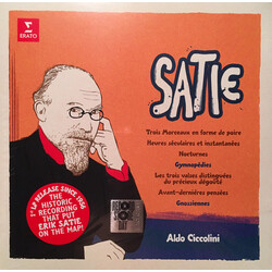 Aldo Ciccolini Eric Satie: Gymnopedies (Vinyl) Vinyl LP