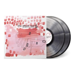 Album Leaf One Day I'Ll Be On Time VINYL 25TH ANNIVERSARY 2 LP CRYSTAL CLEAR
