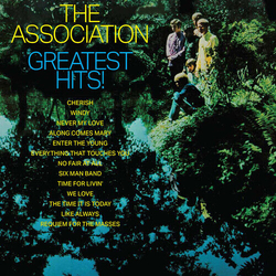Association Association's Greatest Hits SILVER METALLIC VINYL 60TH ANNIVERSARY EDITION LP