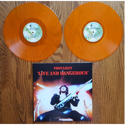 Thin Lizzy Live And Dangerous Vinyl 2 LP