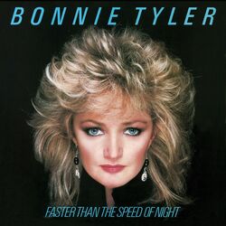 Bonnie Tyler Faster Than The Speed Of Night (180G/Black & Clear Blue Swirl Vinyl/Gatefold/Poster) Vinyl LP