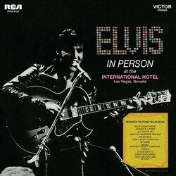 Elvis Presley In Person At The International Hotel Las Vegas (180G Clear Gold-Blue Swirl Vinyl/Ltd Poster) Vinyl LP