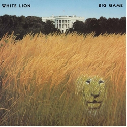 White Lion Big Game METALLIC SILVER VINYL 35TH ANNIVERSARY EDITION LP