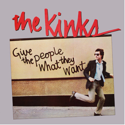 Kinks Give The People What They Want (180G Clear Vinyl With Blue & Gold Swirl/Limited/Gatefold/ Poster) Vinyl LP