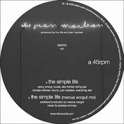 Juan Maclean Simple Life Vinyl LP