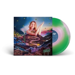 Cyn Valley Girl BABY PINK SPRING GREEN VINYL LP