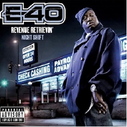 E-40 Revenue Retrievin: Night Shift VINYL MIDNIGHT BLUE 2 LP