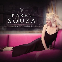 Karen Souza Velvet Vault TRANSPARENT VINYL LP