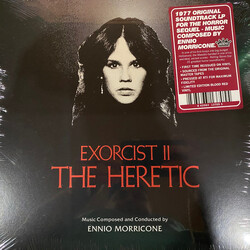 Ennio Morricone Exorcist Ii: The Heretic BLOOD RED WITH BLACK SPLATTER VINYL AMS EXCLUSIVE LP