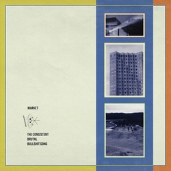 Market Consistent Brutal Bullshit Gong TRANSPARENT DARK BLUE VINYL LP