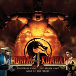 Dan Forden Mortal Kombat 4 Ost RED YELLOW SWIRL VINYL 140G LP