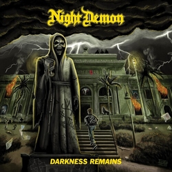 Night Demon Darkness Remains DELUXE REISSUE YELLOW VINYL LP