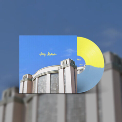 Combat Stay Golden HALF BLUE HALF YELLOW VINYL LP