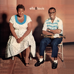 Ella & Louis Armstrong Fitzgerald Ella & Louis (Limited Crystal Clear Vinyl) VINYL LP