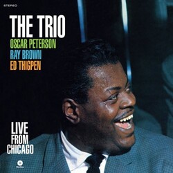 Oscar Trio Peterson Live From Chicago Vinyl LP