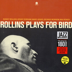 Sonny Rollins Plays For Bird Vinyl LP