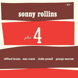 Sonny Rollins Plus 4 (180G/2 Bonus Tracks/Dmm) Vinyl LP