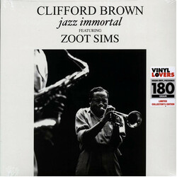 Clifford Brown Jazz Immortal (2 Bonus Tracks/180G/Limited Virgin Vinyl) Vinyl LP
