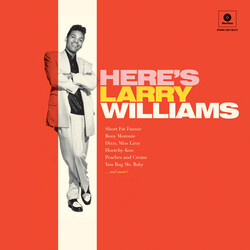 Larry Williams Here's Larry Williams (2 Bonus Tracks/180G/Dmm/Limited) Vinyl LP