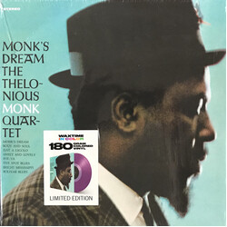 Thelonious Quartet Monk Monk's Dream 180GM LIMITED EDITION CLEAR PURPLE VINYL LP