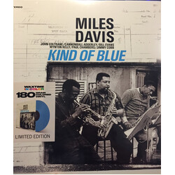 Miles Davis Kind Of Blue (180G/Limited Edition/Solid Blue VINYL/Unique Sticker) VINYL LP