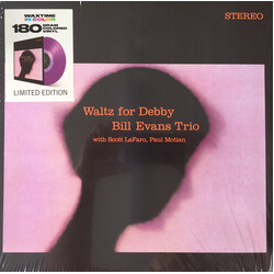 Bill Evans Waltz For Debby (Limited Transparent Purple Vinyl/180G/Dmm/Bonus Track) Vinyl LP