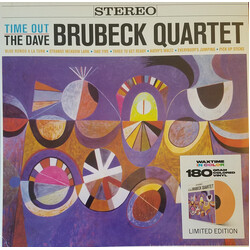 Dave Brubeck Time Out (Bonus Track/Limited Solid Orange Vinyl/180G/Dmm) Vinyl LP